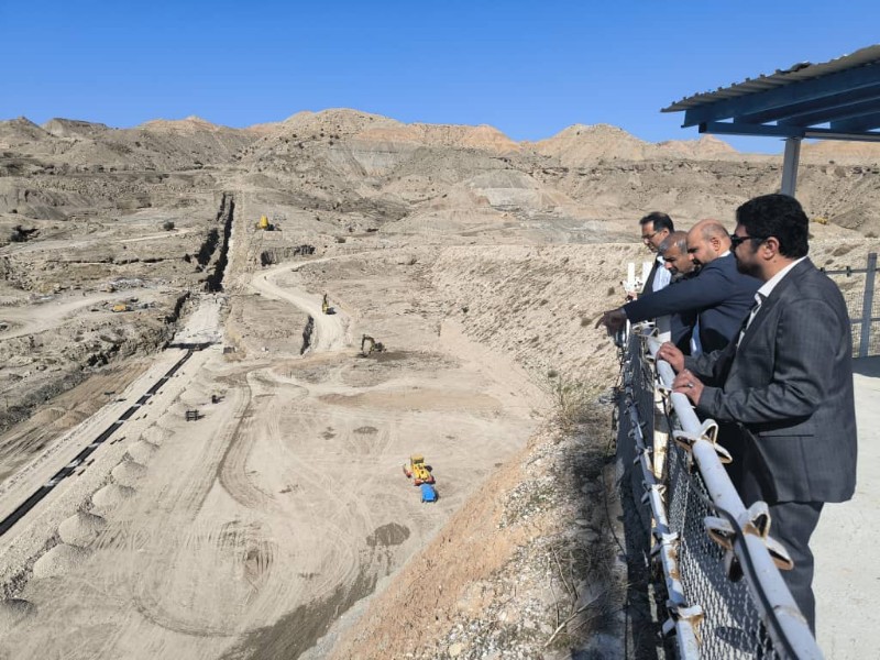 بازدید رییس گروه hse دفتر هماهنگی مدیریت بحران و پدافند غیرعامل شرکت مدیریت منابع آب ایران از تأسیسات آبی بوشهر